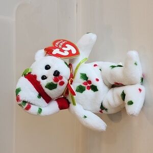 1998 Ty Holiday Teddy Stuffed Animal